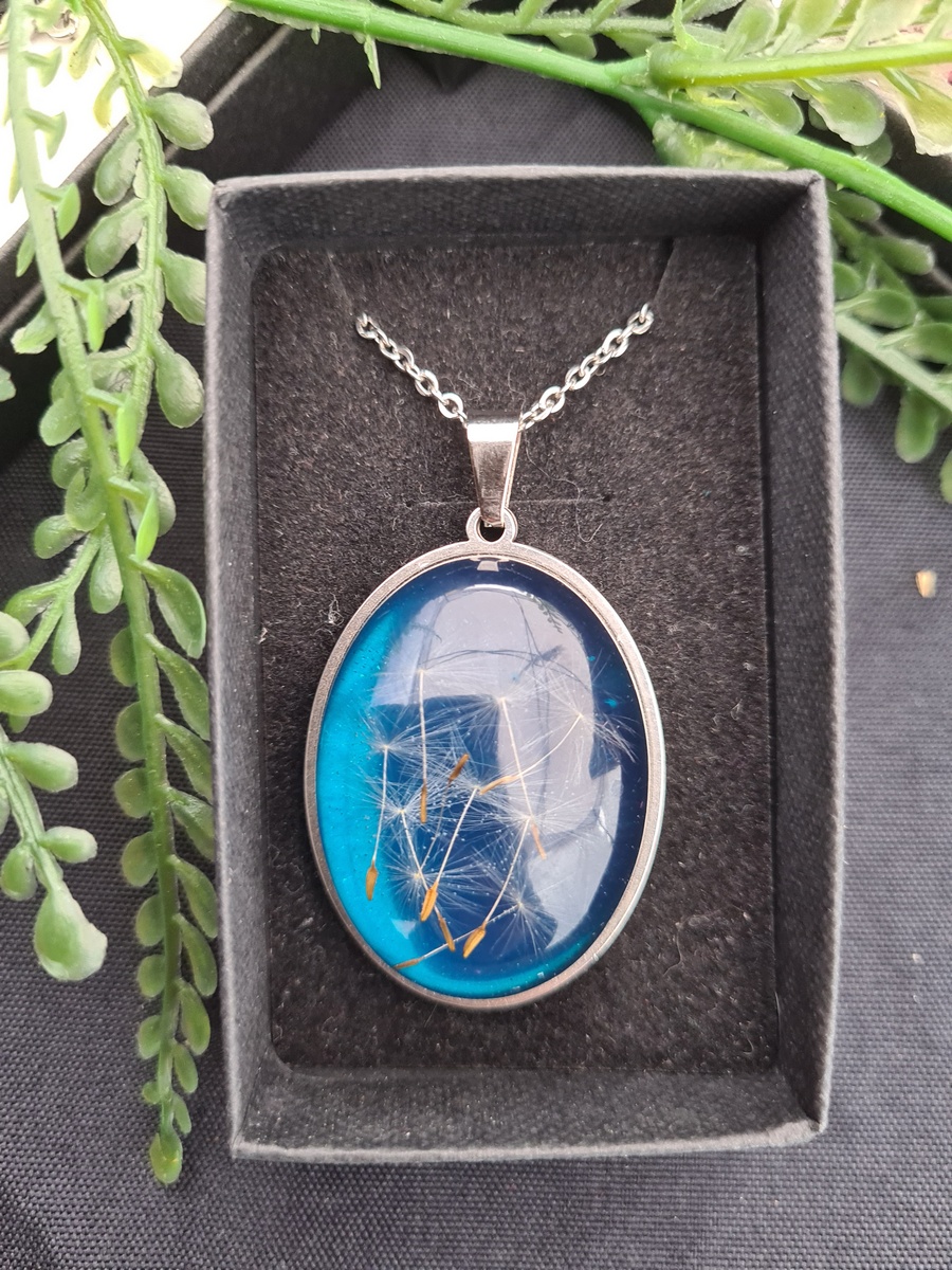 Zawieszka z żywicy z nasionami dmuchawca - obrazek 4